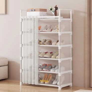 sade perdeler: Yeni, Açılan, 5 qapı Düz dolab, Ayaqqabı dolabı, Çin — 1