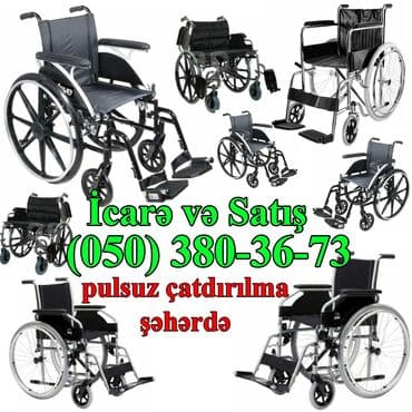 Медицинское оборудование: Əli̇l arabasi̇ i̇caresi̇ ve sati̇si̇ her nov almani̇ya — 1