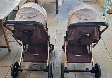 araba: Əkiz uşaq üçün iki ədəd Baby Anqera kalyaska. Hər biri ayrıca istifadə — 3