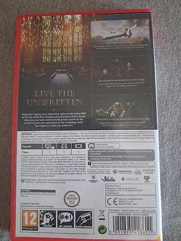 nintendo switch oyun: Hogwarts Legacy – Nintendo Switch (Game-Key Card) - Platforma — 2