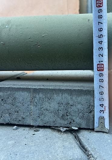 beton pliteler: Beton səki daşları (pavers) – boz rəng - Ölçü: təqribən 20 x 10 sm — 5
