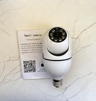 xiomi note 5: Ağıllı Wi‑Fi lamp‑patron kamerasi. Təzədir. 2 ədəd fərqli formada — 2