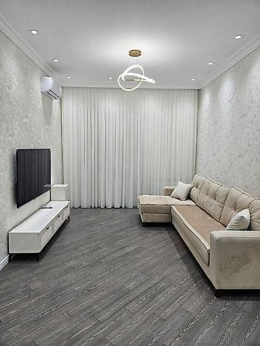 Mənzillər: İcarəyə verilir 2 otaqlı yeni tikili 65 m², Ağ şəhər q. Kateqoriya — 6