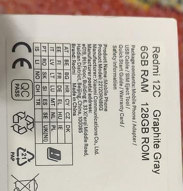 pro: Salam Redmi 12c 128gb 6 ram satılır.heç bir problemi yoxdur Təzə — 5