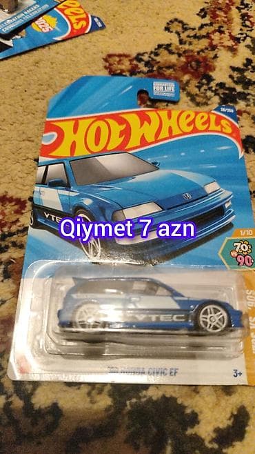 İdman və hobbi: Hot Wheels Wotcap - 2018 Honda Civic EF – 70s vs 90s seriyası, 1/10 — 1