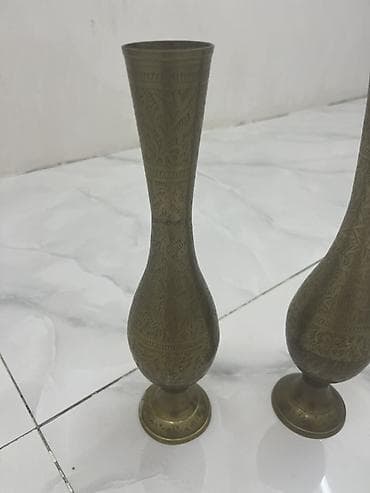 payiz yarpaq sekilleri: Vaza dəsti, Mis — 2