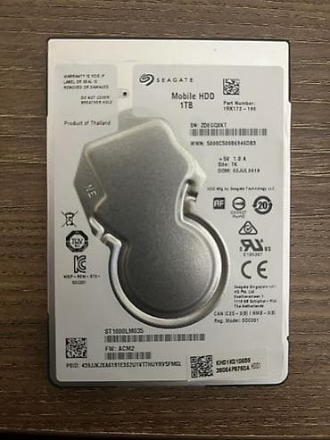 red dead redemption: Daxili Sərt disk (HDD) Seagate, 1 TB, 2.5" — 1