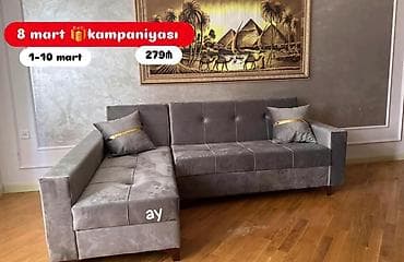 acilib baglanan carpayi: Künc divan, Açılan, Bazalı, Parça, Şəhərdaxili pulsuz çatdırılma — 1