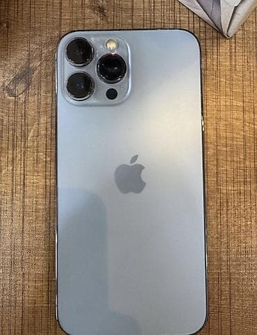 azerbaycan iphone 11 fiyatları: IPhone 13 Pro Max, Sierra Blue, Simsiz şarj — 1