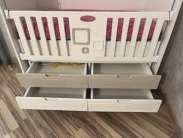 islenmis matras: Oğlan və qız üçün, İşlənmiş, Çarpayı, Matras ilə — 4