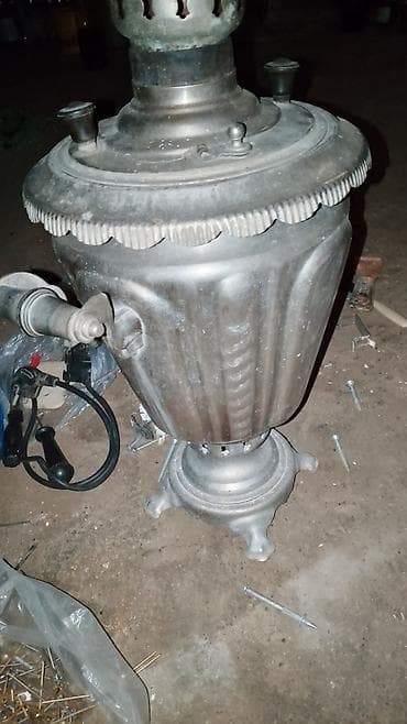 su çəni 2 ton: İşlənmiş Od Samovar, 5 l, Ünvandan götürmə — 3