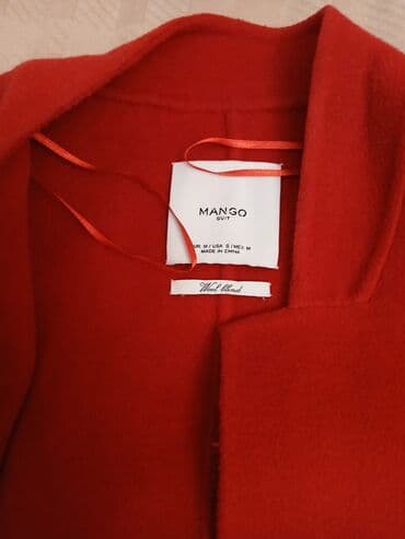 loreta palto: Palto, Mango, M, rəng - Qırmızı — 2