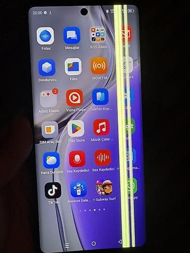 qədimi telefonlar: Infinix HOT 30i, rəng - Yaşıl, Sensor — 6