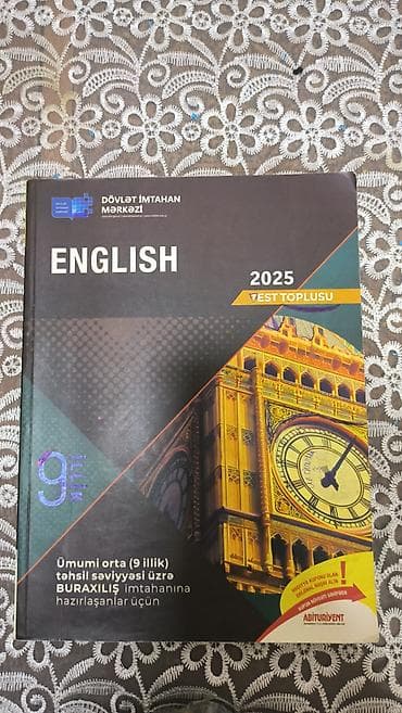 Kitablar və jurnallar: İngilis dili üzrə test və çalışma kitabları dəsti - DİM “English 5” – — 4