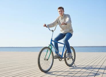 2 neferlik velosiped: Şəhər velosipedi Stels, 20", sürətlərin sayı: 1 — 1