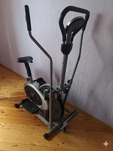 elliptik: Çapraz-trener velosiped (elliptik + oturacaqlı pedallama funksiyası) — 2
