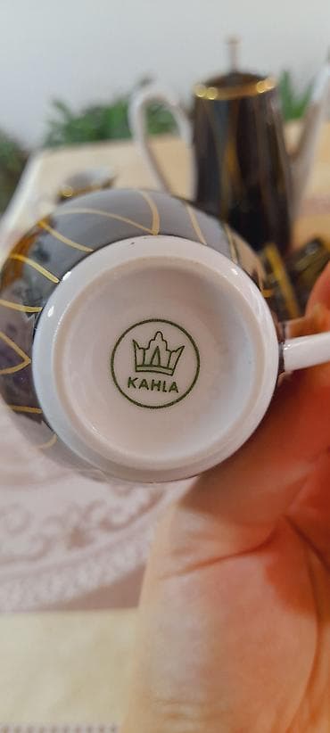 кофейный сервиз мадонна: Кофейный набор, цвет - Коричневый — 3