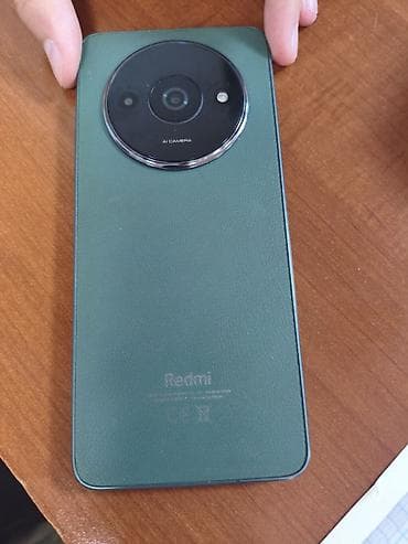 redmi barter: Redmi A3, 128 GB, rəng - Yaşıl, Barmaq izi — 2