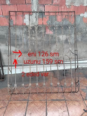 pendir: Pəncərə reşotkalari ededi 50 azn — 1