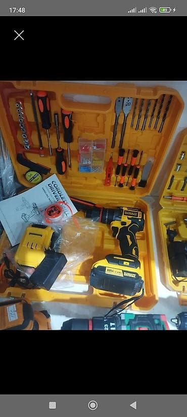 direler: Akkumulyatorlu vurucu/şurupka dəsti – çoxfunksiyalı, daşıma — 1