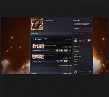 oyun hesabı sat: Steam hesabı – Level 6, 530+ saat oyun vaxtı, FiveM üçün hazır — 1
