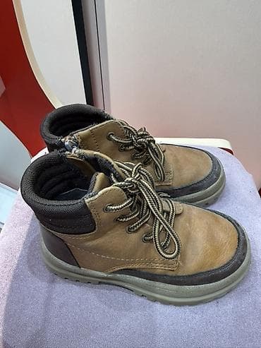 boots: Rəng - Qəhvəyi Botinkalar, Skechers, Ölçü: 27, Uniseks — 1