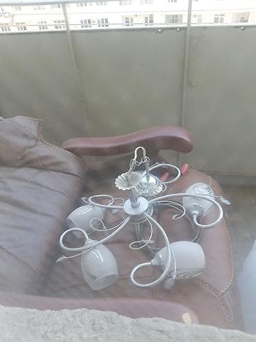 Çılçıraq, 5 lampa, Metal — 1