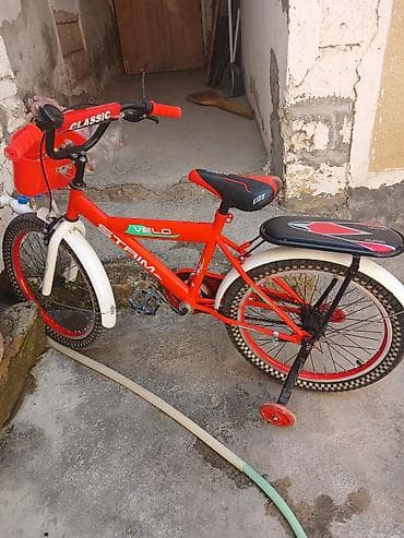 Uşaq velosipedləri: Yeni İki təkərli Uşaq velosipedi Strim, 18", sürətlərin sayı: 1, Ödənişli çatdırılma — 1