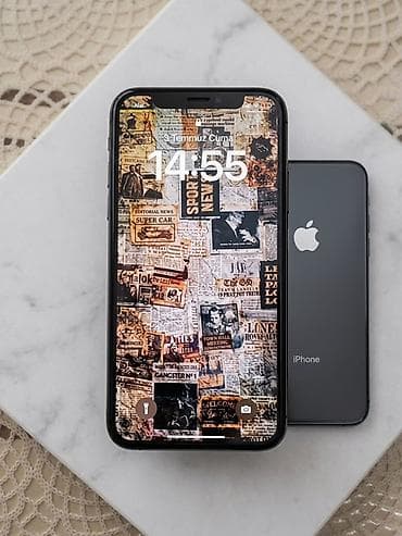 IPhone X, 64 GB, Space Gray, Simsiz şarj lalafo.az -da IPhone X, 64 GB, Space Gray, Simsiz şarj