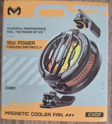 soyuduçu: Meno CX07 Magnetic Cooler Fan – smartfonlar üçün maqnitli soyuducu — 1