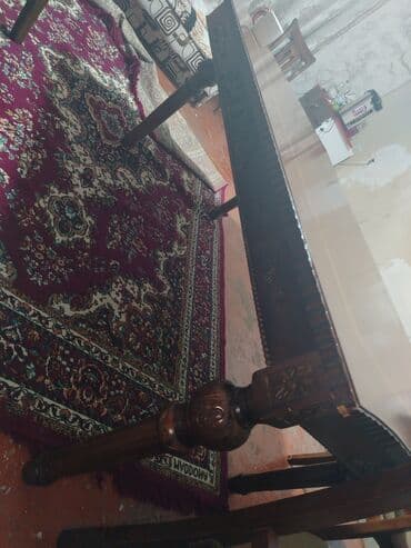 stul satisi: Qonaq masası, Açılmayan, Taxta, Dördbucaq masa — 4