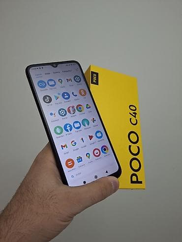 iphone 7 irsad electronics: Poco C40, 64 GB, rəng - Qara, Sensor — 4