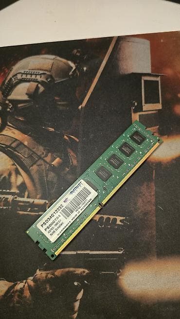 Operativ yaddaş (RAM) Patriot Memory, 4 GB, 1333 Mhz, DDR3, PC üçün