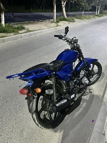 range rover stop: Moped/Motosiklet – mavi rəngdə, şəhərdaxili sürüş üçün yığcam və — 3