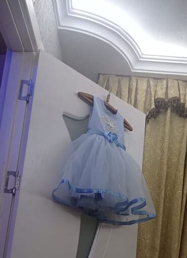 кыргызские национальные платья на кыз узатуу: Детское платье, Праздничное, 4 - 5 лет — 2