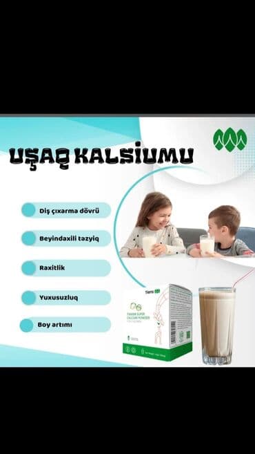 атоми кальций цена: Uşaqlar üçün kalsium – Tiens Tianshi Super Calcium Powder for Children — 1