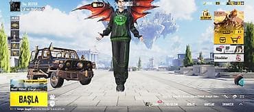 qara ketler: PUBG Mobile hesabı 63 lv göz bandı var real alçya endirim var — 4