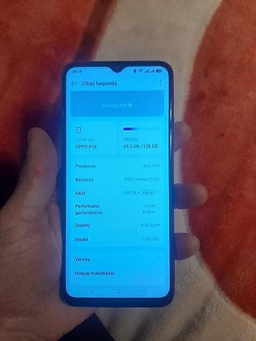samsung a23 irşad: Oppo A18, 128 GB, rəng - Qara, İki sim kartlı — 4