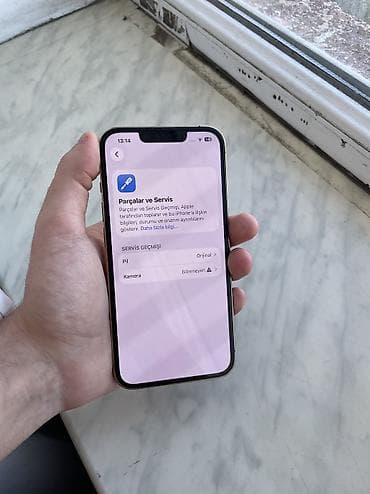 macbook pro 16: IPhone 13 Pro, 256 GB, Matte Gold, Zəmanət, Simsiz şarj, Face ID — 5