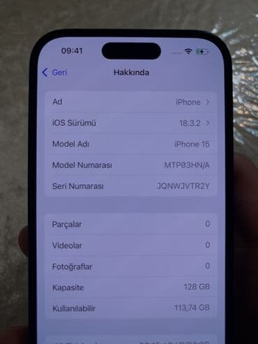 wp iphone: IPhone 15, 128 GB, Qara, Face ID — 9