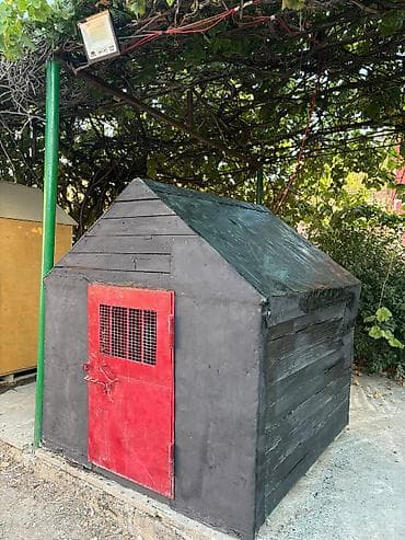 pisik yuvaları: Taxta göyərçin/qus yuvası (quşxana) - Material: qalın taxta — 3