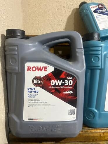 turbo mator: ROWE mühərrik yağları – Almaniyada istehsal (HIGHTEC Made in Germany) — 1