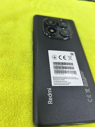 discover note 21 plus: Redmi Note 14 Pro, 256 GB, rəng - Qara, Zəmanət, Sensor, Barmaq izi — 3