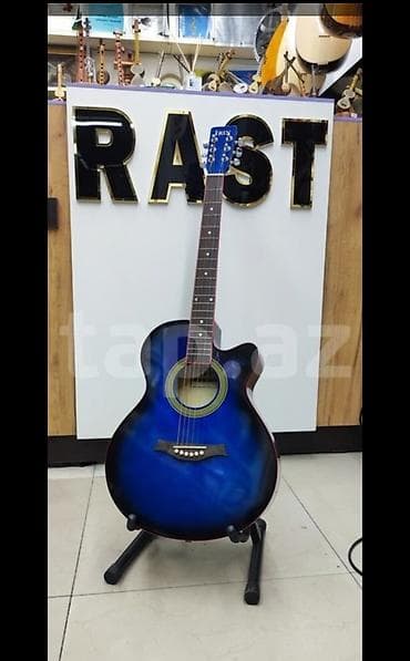 Гитары: Akustik gitara Ölçü 4/4 Keyfiyyətli ağac material Gitara Rast — 1