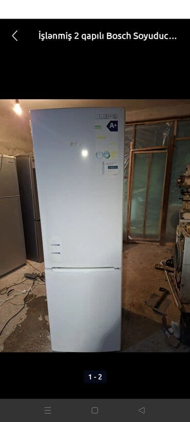 Mikrodalğalı sobalar: İşlənmiş 2 qapılı Stinol Soyuducu Satılır, rəng - Boz, Dispenserli — 5