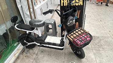 250 cc motor: City bike white 2 Təp təzədir hərşeyi üstündədir 2 gündü gəlib çindən — 2