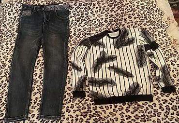 paltar alan: Dollce Gabanna cins şalvarı 50manata alınıb.uzunqol 25manata.kurtqa — 2