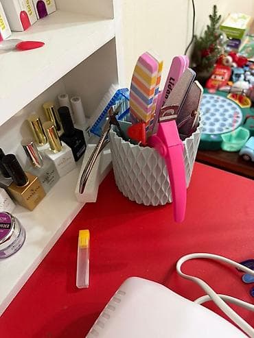 для маникюра: Manikür/stilizasiya üçün tam avadanlıq dəsti - Qırmızı manikür — 4