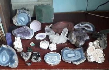 Qayaç və mineral kolleksiyası – müxtəlif növ təbii daşlar - Əqiq lalafo.az -da Qayaç və mineral kolleksiyası – müxtəlif növ təbii daşlar - Əqiq