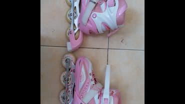 uşaqlar üçün tekerli krosovkalar: Uşaq rolikləri [konkiləri] az işlənmiş yaxşı vəziyyətdə Razmeri — 1